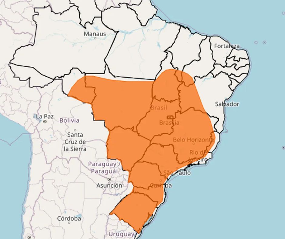 Nova onda de calor que vai atingir 15 estados e o DF começa nesta quinta